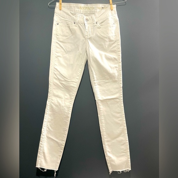Guess white skinny jeans stretch size 24 - Picture 1 of 7